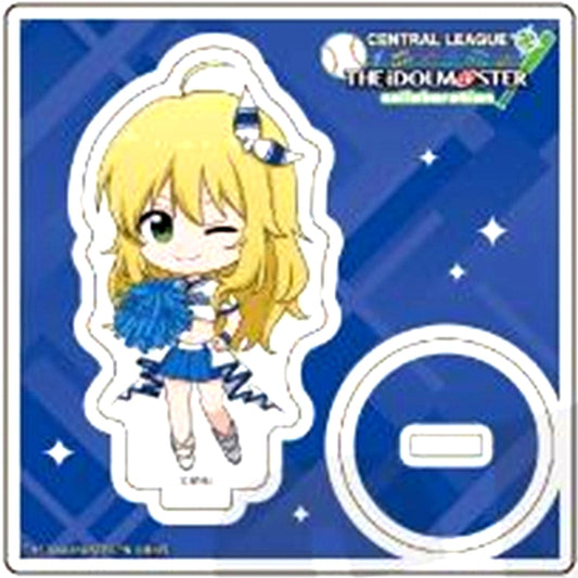 Miki Hoshii A Box Mini Character Random Acrylic Mini Stand Yokohama Dena Baystars Central League 6 Teams THE IDOLM@STER Series [USED]