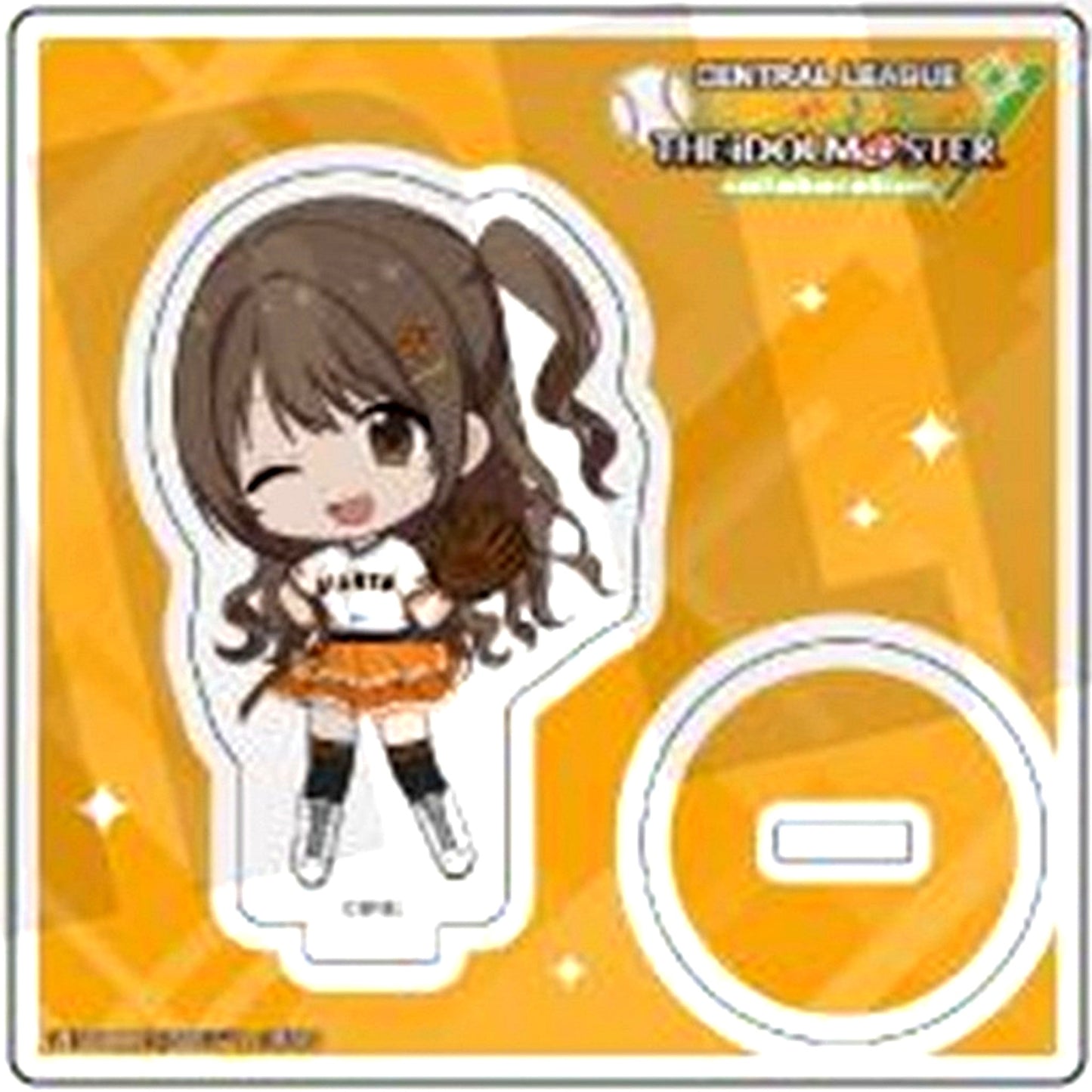 Uzuki Shimamura The Idolmaster Series Yomiuri Giants Central League 6 Teams Mini Chara Random Acrylic Mini Stand BOX B [USED]
