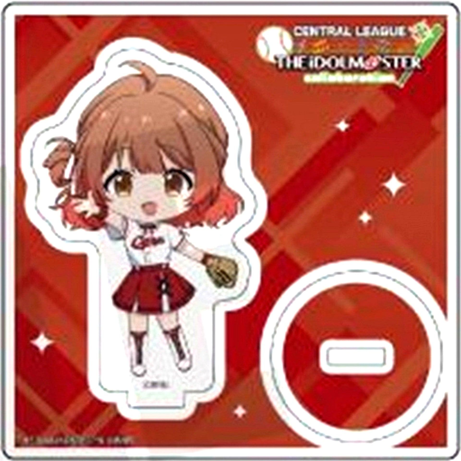Ume Hanami Hiroshima Toyo Carp THE IDOLM@STER Series Mini Character Acrylic Stand Central League [USED]
