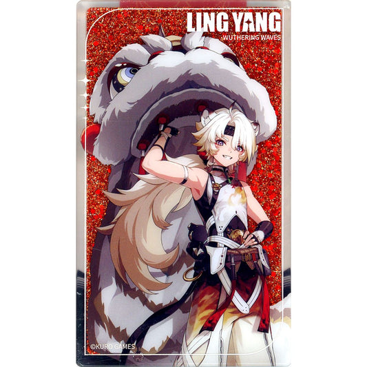 Lingyang Flash Powder Acrylic Block Wuthering Waves [USED]