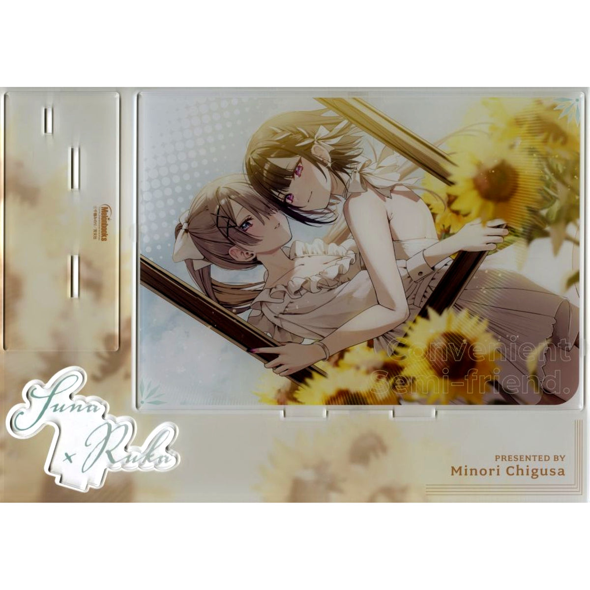 Mami Kuruma & Kiko Hamabara A3 Super Big Acrylic Stand Figure Koutsugou Semi-Friend 17th Melonbooks Manga Festival 2024 Summer Made-to-Order Limited [USED]