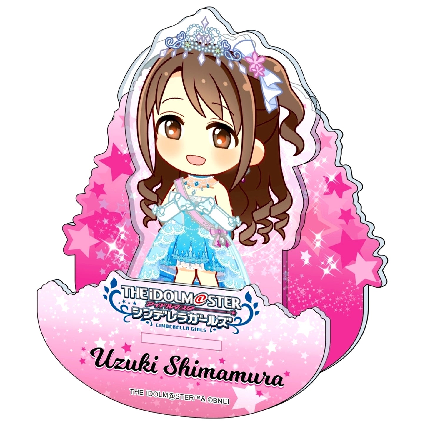 Uzuki Shimamura Kokoro Kara Mirai He! + Ver. The Idolmaster Cinderella Girls Swaying Acrylic [USED]