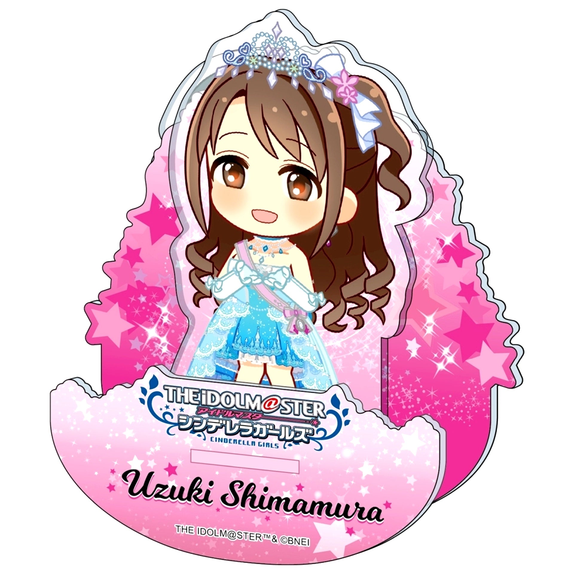 Uzuki Shimamura Kokoro Kara Mirai He! + Ver. The Idolmaster Cinderella Girls Swaying Acrylic [USED]