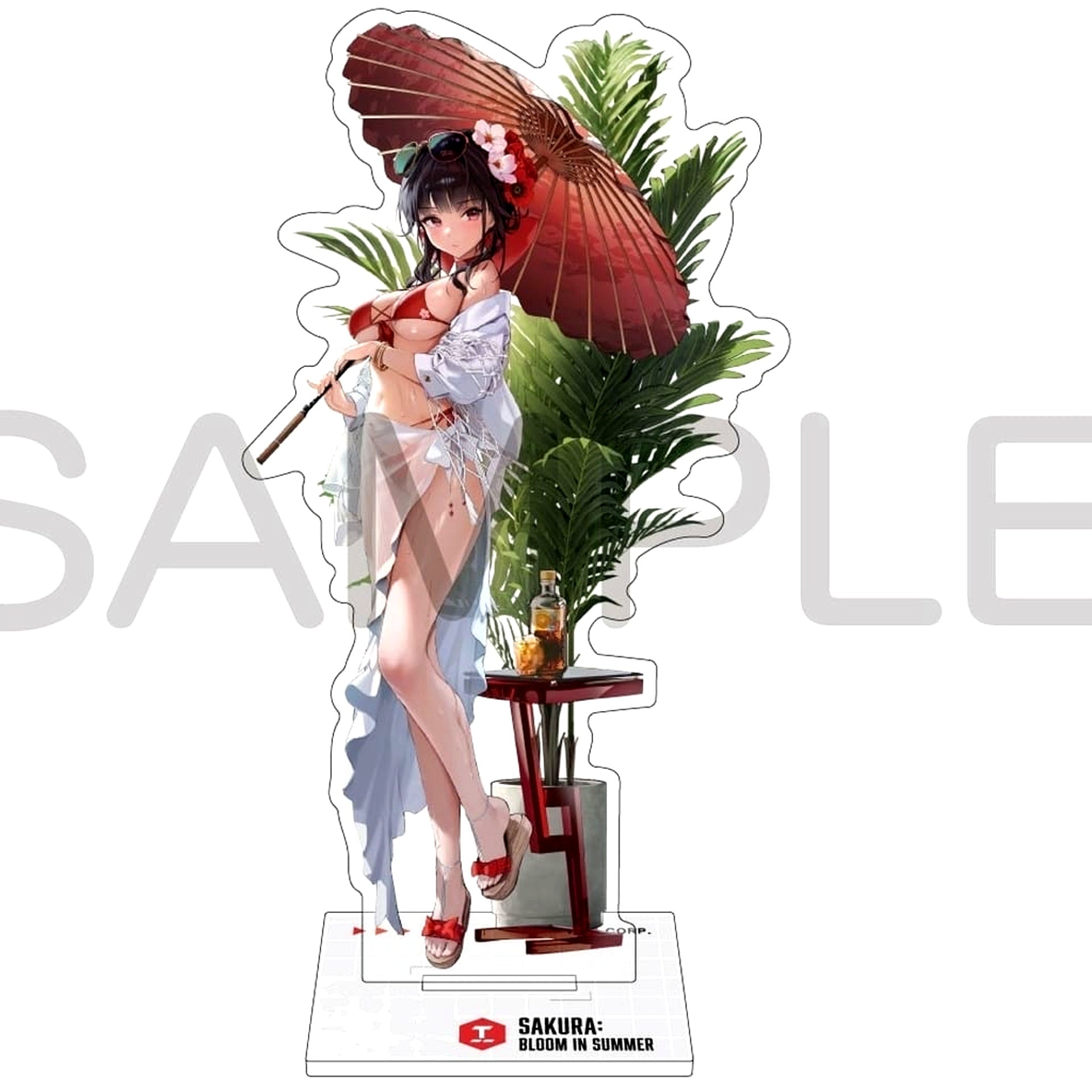 Sakura Bloom in Summer Goddess of Victory: NIKKE Acrylic Stand [USED]