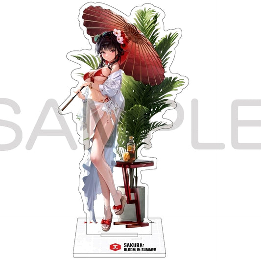 Sakura Bloom in Summer Goddess of Victory: NIKKE Acrylic Stand [USED]