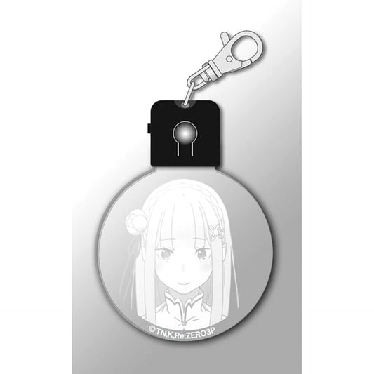 Re:ZERO -Starting Life in Another World- Emilia Led Keychain Keychains [USED]