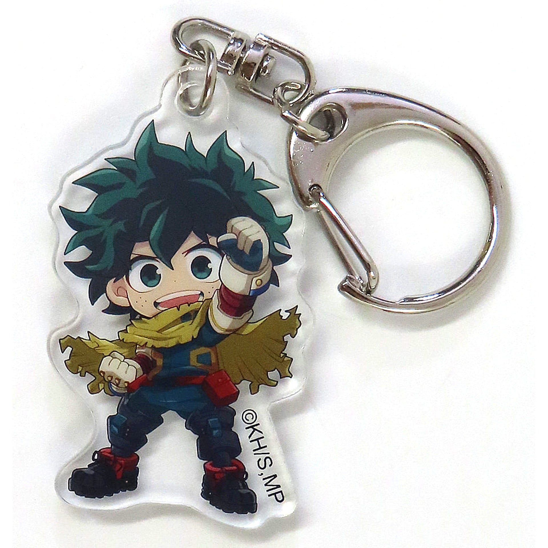 My Hero Academia Izuku Midoriya Acrylic Charms GiGO Campaign Exclusive Bonus for Ordering Drink with My Hero Academia Pastry and Novelty Charm [USED]