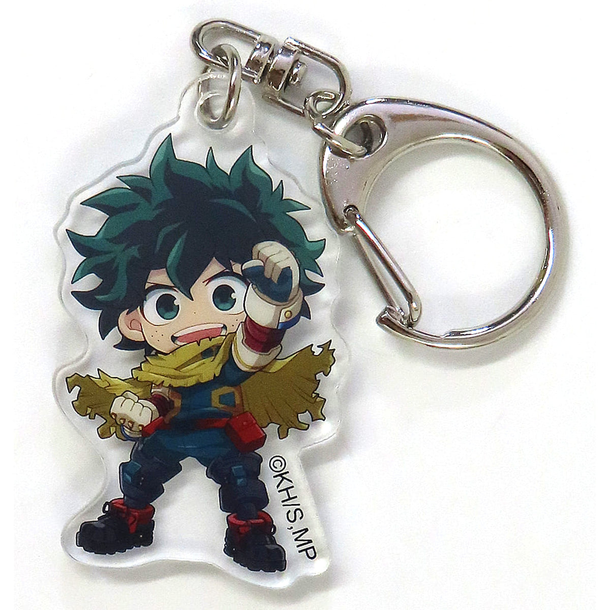 My Hero Academia Izuku Midoriya Acrylic Charms GiGO Campaign Exclusive Bonus for Ordering Drink with My Hero Academia Pastry and Novelty Charm [USED]