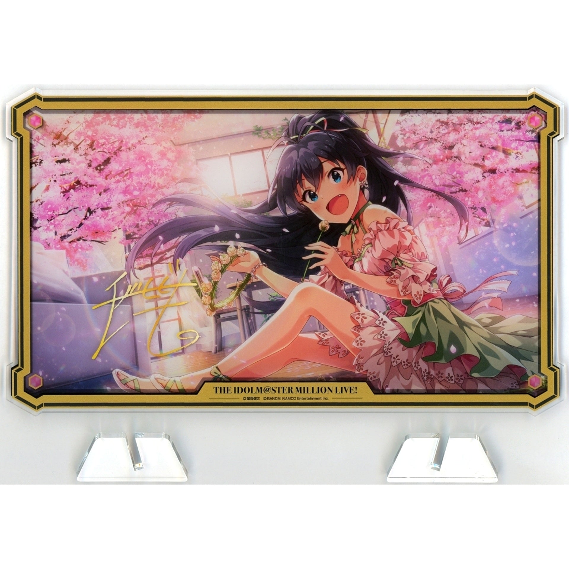 Hibiki Ganaha THE IDOLM@STER MILLION LIVE! Acrylic Stand Gentle Footsteps of Spring Official Shop Kuji Prize A [USED]
