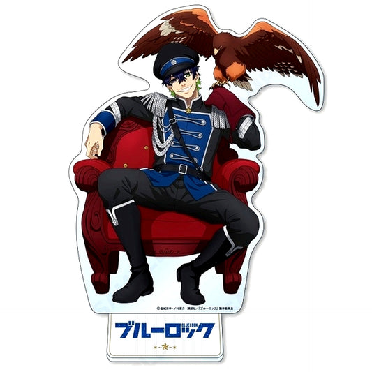 Oliver Aiku 4. BIG Acrylic Stand Napoleon Jacket x Hawk Part 2 Blue Lock [USED]