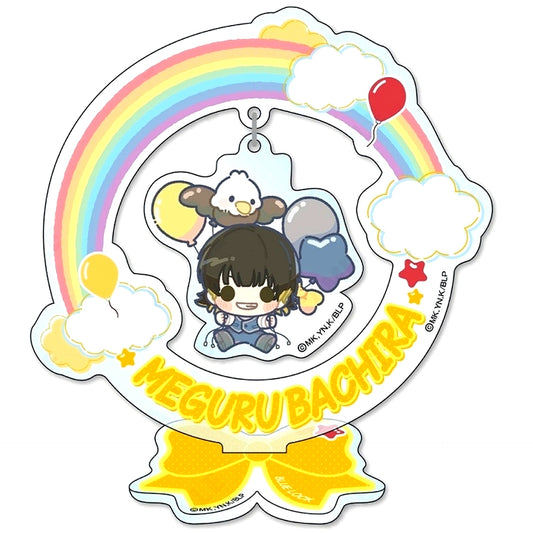 Meguru Bachira 2. Mini Character Ver. Acrylic Stand Napoleon Jacket x Hawk Part 2 Blue Lock [USED]