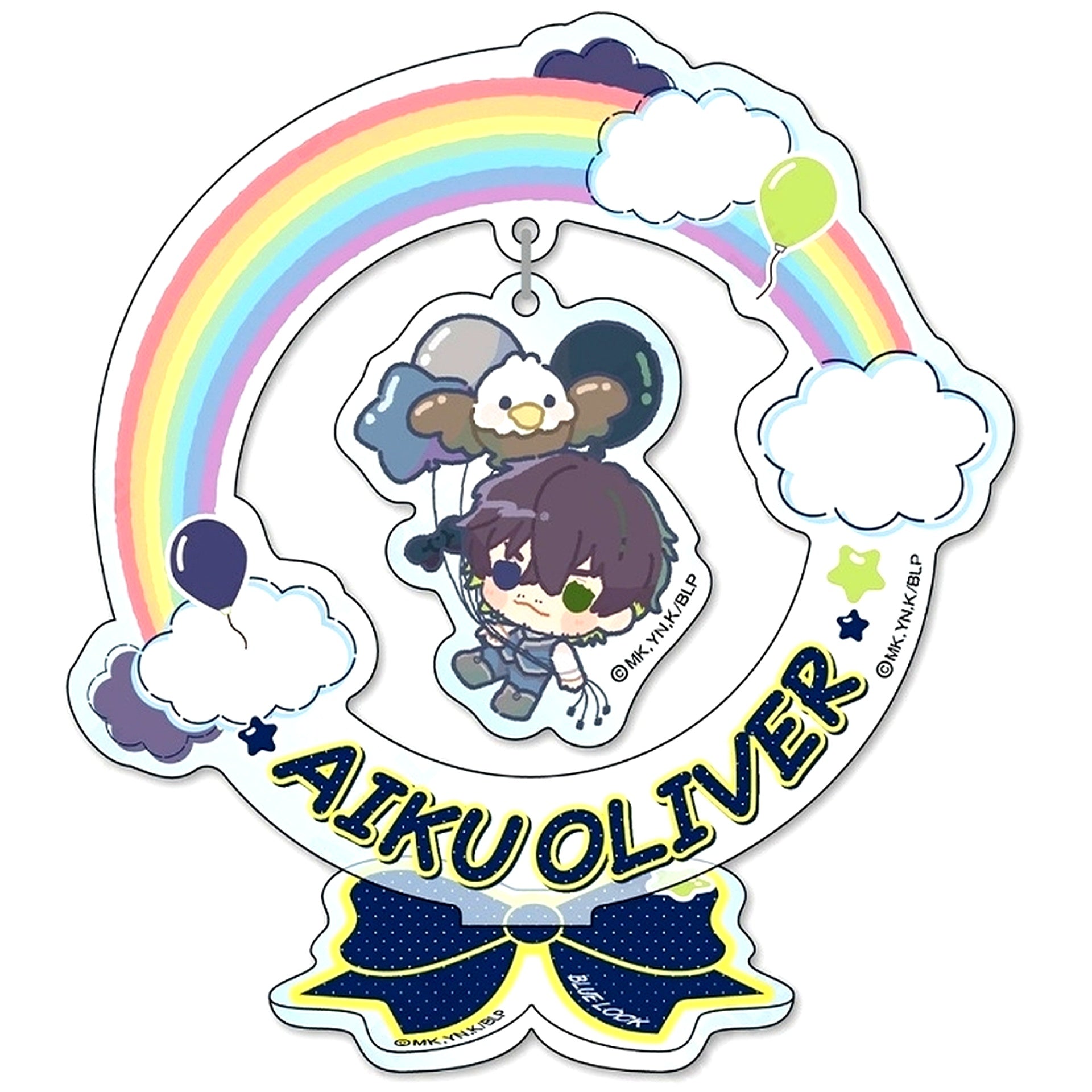 Oliver Aiku 8 Blue Lock Napoleon Jacket x Hawk Vol. 2 Mini Character Acrylic Stand [USED]