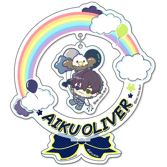 Oliver Aiku 8 Blue Lock Napoleon Jacket x Hawk Vol. 2 Mini Character Acrylic Stand [USED]