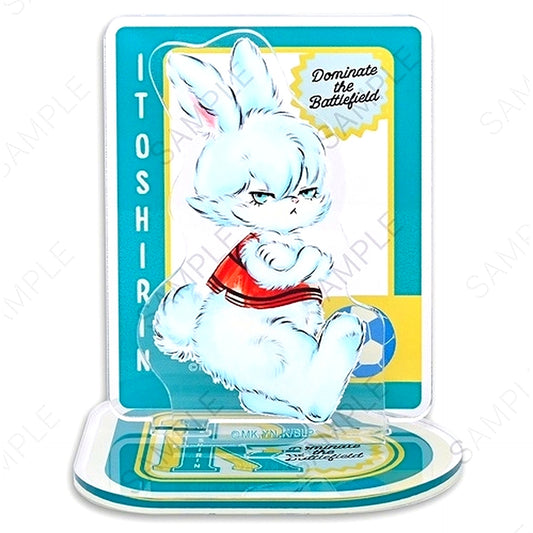 Rin Itoshi Ms LUTRA Collabo Acrylic Stand Blue Lock [USED]