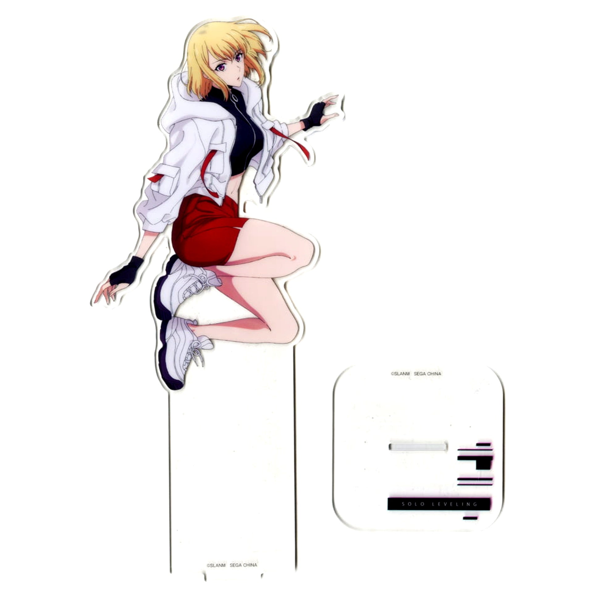 Cha Hae-in Solo Leveling BIG Acrylic Stand Sega Lucky Kuji Prize B [USED]