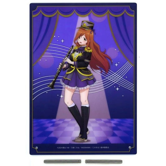 Wiz A Prize BIG Acrylic Board Dreamy Kuji KonoSuba God's Blessing on This Wonderful World! 3 Marching [USED]