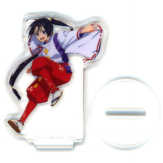 Tokiyuki Hojo H Prize The Elusive Samurai Illustration Acrylic Stand Ichiban Kuji [USED]