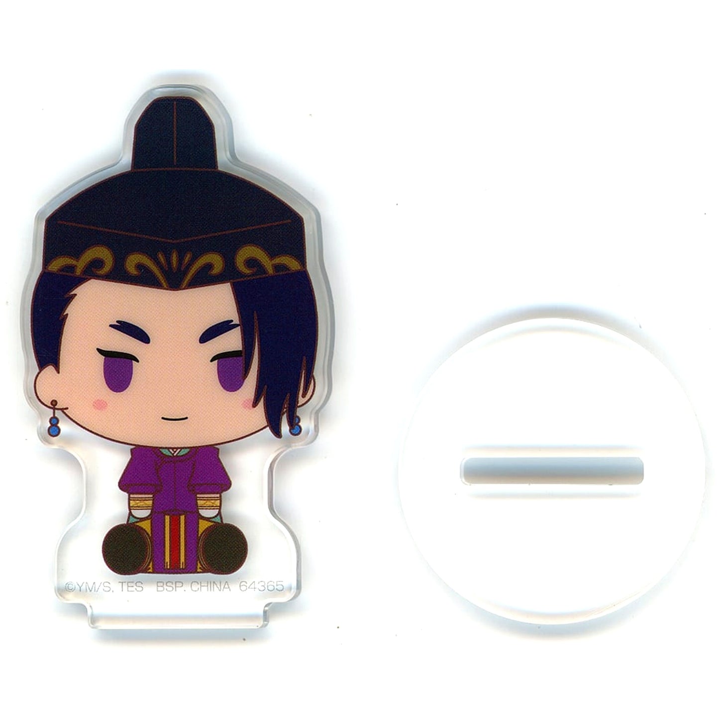 Prince Moriyoshi J Prize Ichiban Kuji The Elusive Samurai Chokonokko Acrylic Stand [USED]