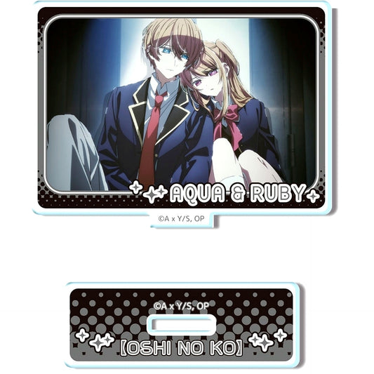 Aqua and Ruby Design 08 Mini Acrylic Stand Ver. 3 Oshi no Ko [USED]