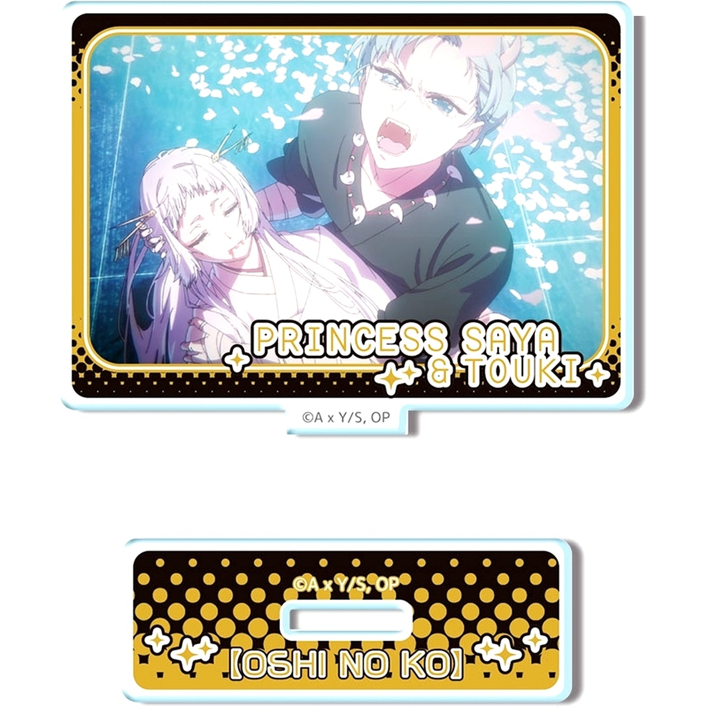 Aqua Toki Ver. and Akane Kurokawa Sayahime Ver. Design 10 Oshi no Ko Mini Acrylic Stand Ver.3 [USED]