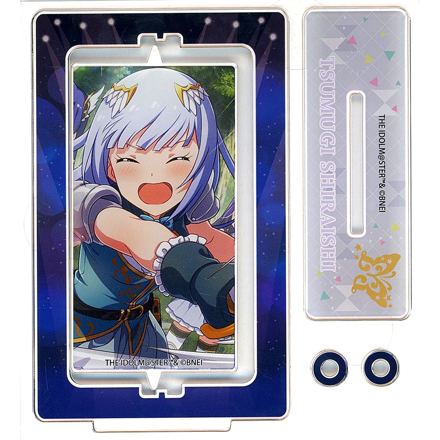 Tsumugi Shiraishi The Idolmaster Million Live! Reversible Memory Acrylic Stand 2 [USED]