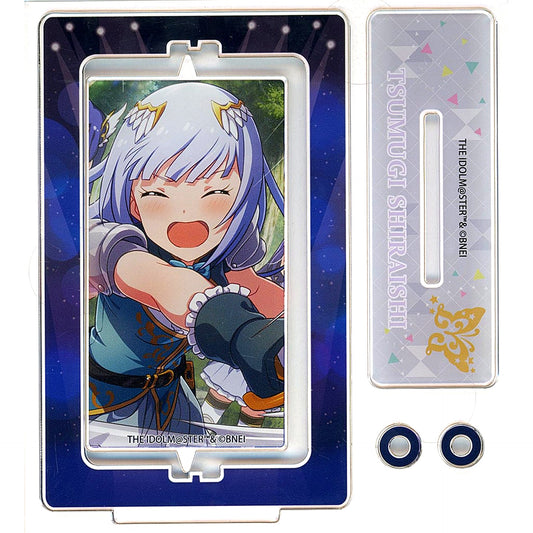 Tsumugi Shiraishi The Idolmaster Million Live! Reversible Memory Acrylic Stand 2 [USED]