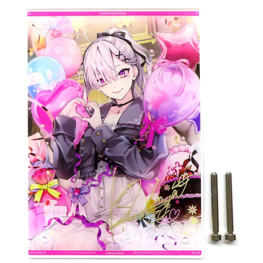 Sukoya Kana A5 Acrylic Panel Virtual YouTuber Nijisanji Birthday 2024 [USED]