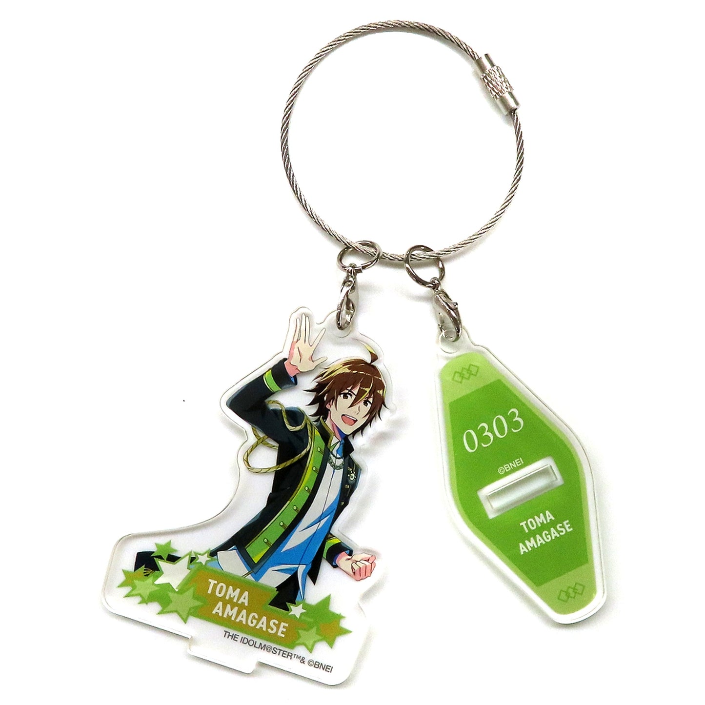 Touma Amagase The Idolmaster SideM Acrylic Stand Keychain vol.2 CIRCLE OF DELIGHT [USED]