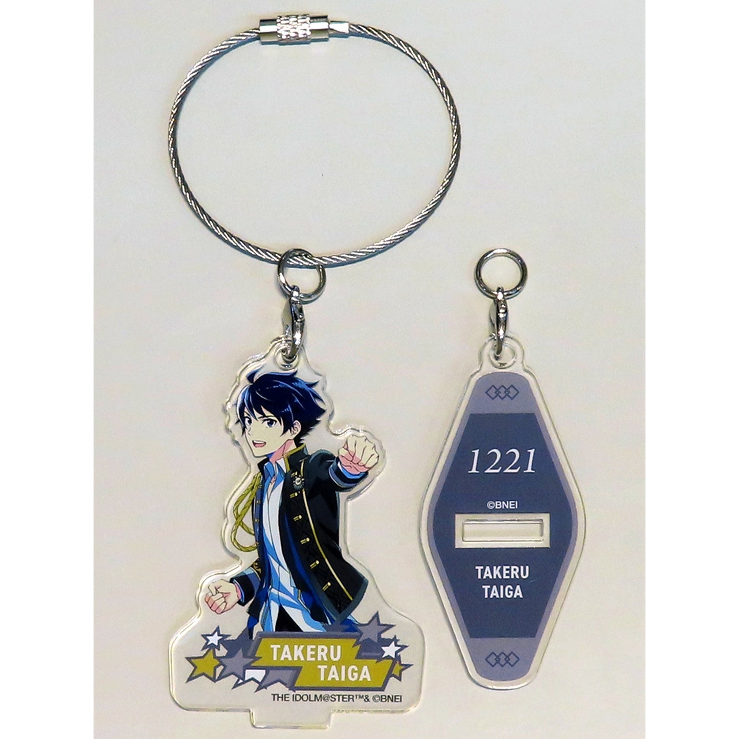 Takeru Taiga The Idolmaster SideM Acrylic Stand Keychain vol.2 CIRCLE OF DELIGHT [USED]