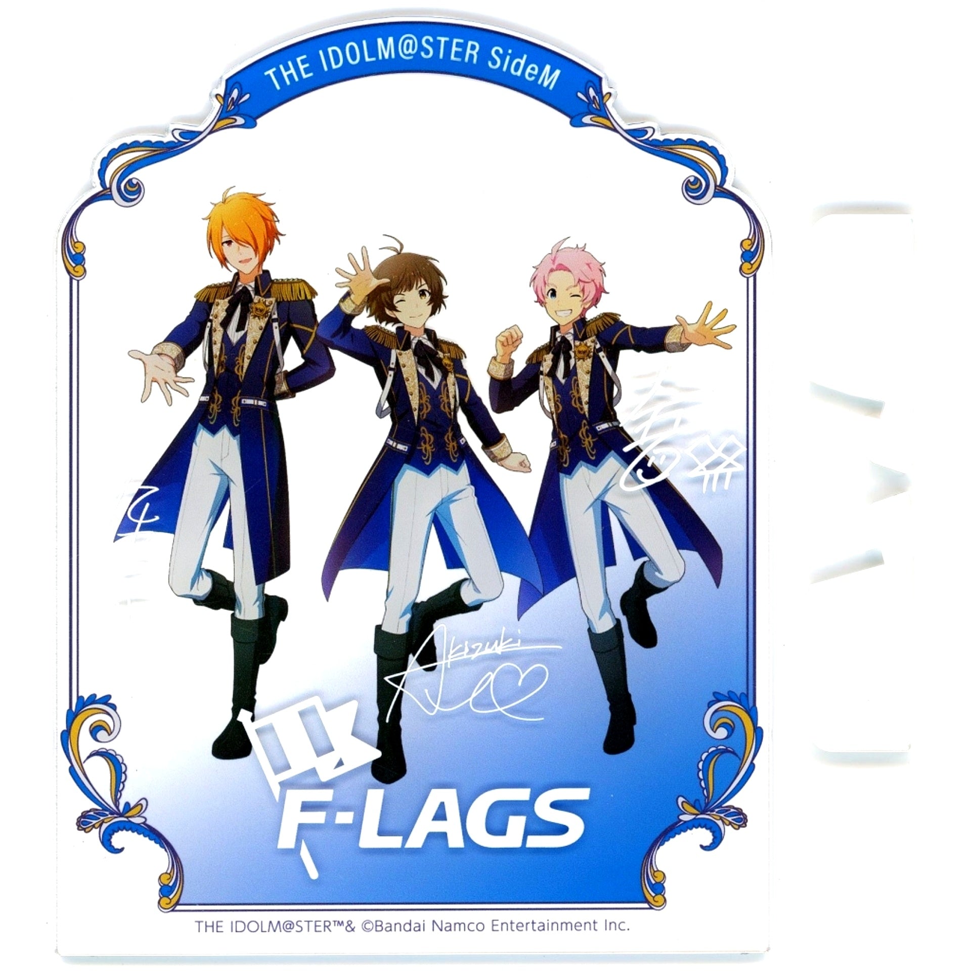 F-LAGS THE IDOLM@STER SideM Acrylic Board M Fes 2024 Passion! Idol Roulette A Passion!!! Prize [USED]