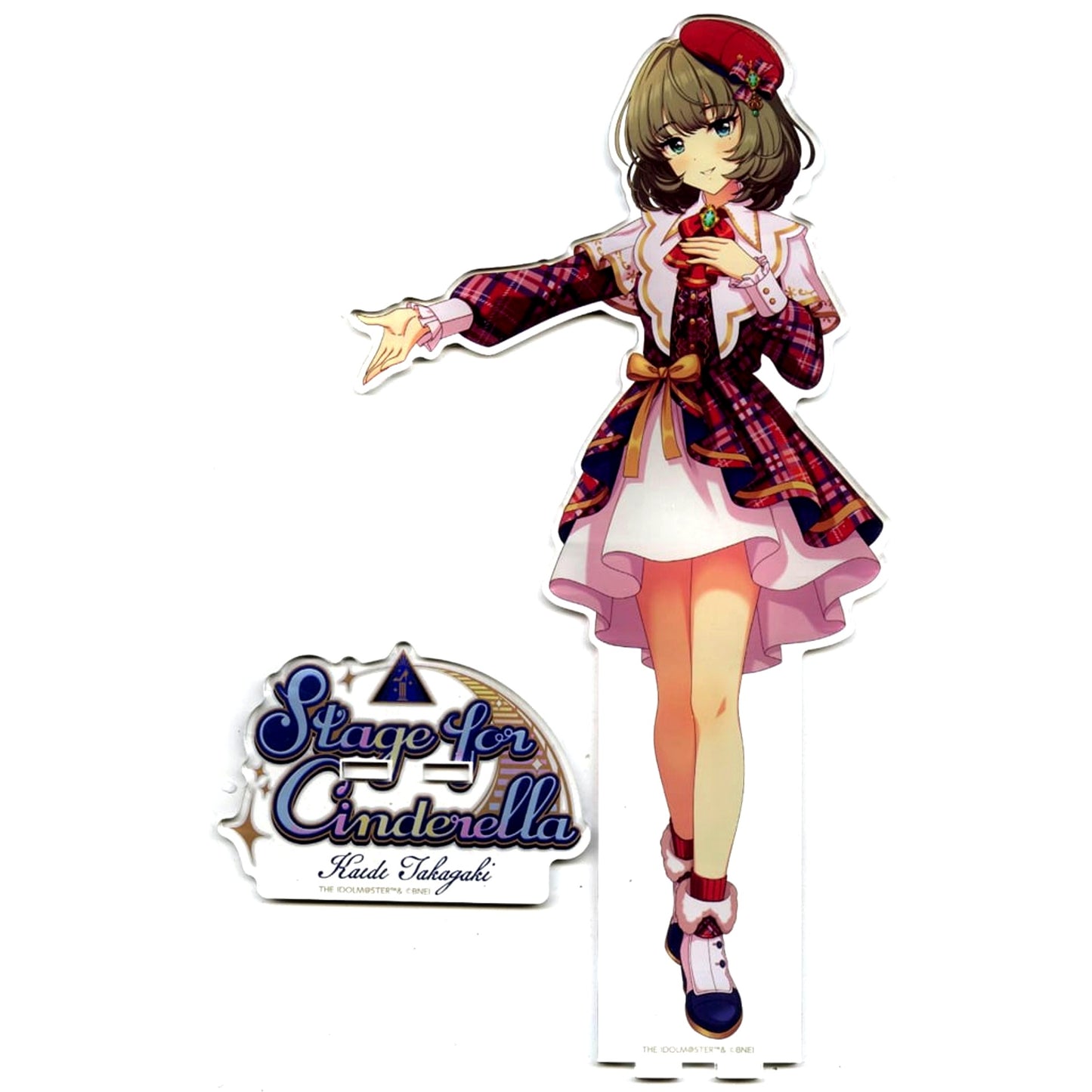 Kaede Takagaki THE IDOLM@STER Cinderella Girls Official BIG Acrylic Stand Stage for Cinderella [USED]