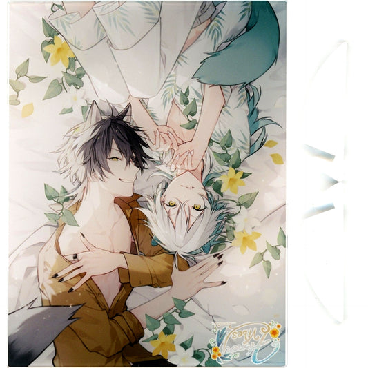 Single Item Eliya & Eno Illustration Acrylic Panel Switch Software Honey Vibes ebtenDX Pack Bundle Bonus [USED]