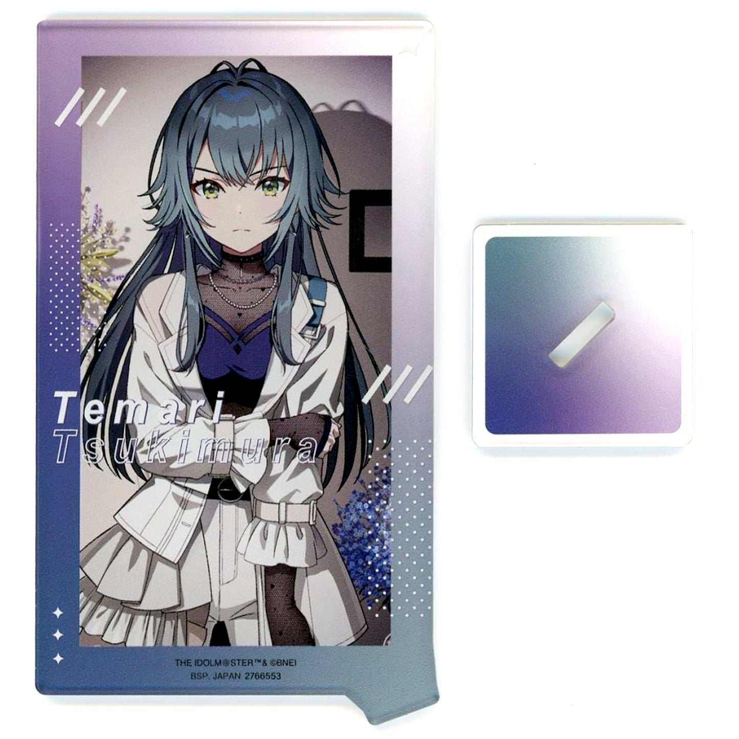 Temari Tsukimura Gakuen Idolmaster Art Acrylic Plate with Stand Vol.1 [USED]