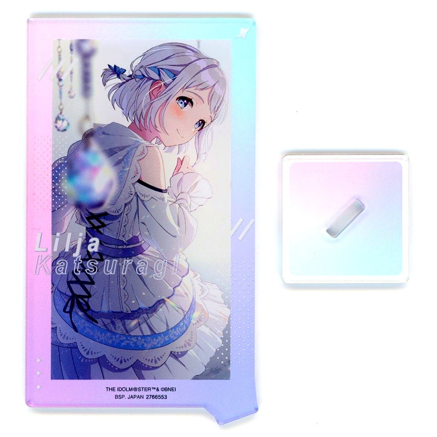 Lilja Katsuragi Gakuen Idolmaster Art Acrylic Plate with Stand vol.1 [USED]