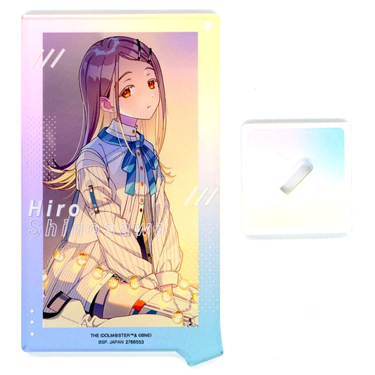 Hiro Shinosawa Gakuen Idolmaster Art Acrylic Plate with Stand Vol.1 [USED]
