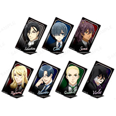 Set of 7 Black Butler: Public School Arc Trading Square Acrylic Stand [USED]