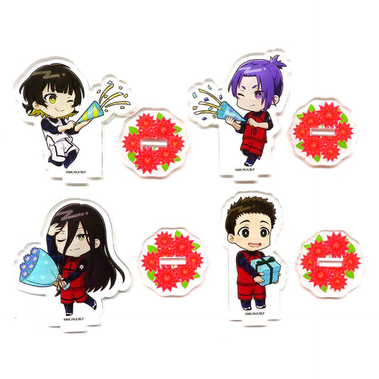 Group September Celebration Ver. Blue Lock x PRINCESS CAFE Birthday Acrylic Stand [USED]
