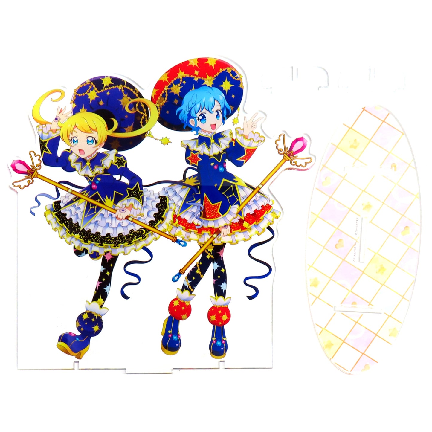 Emo Moegi & Dorothy West Pretty All Friends Mega Acrylic Stand Prism Stone Audition [USED]
