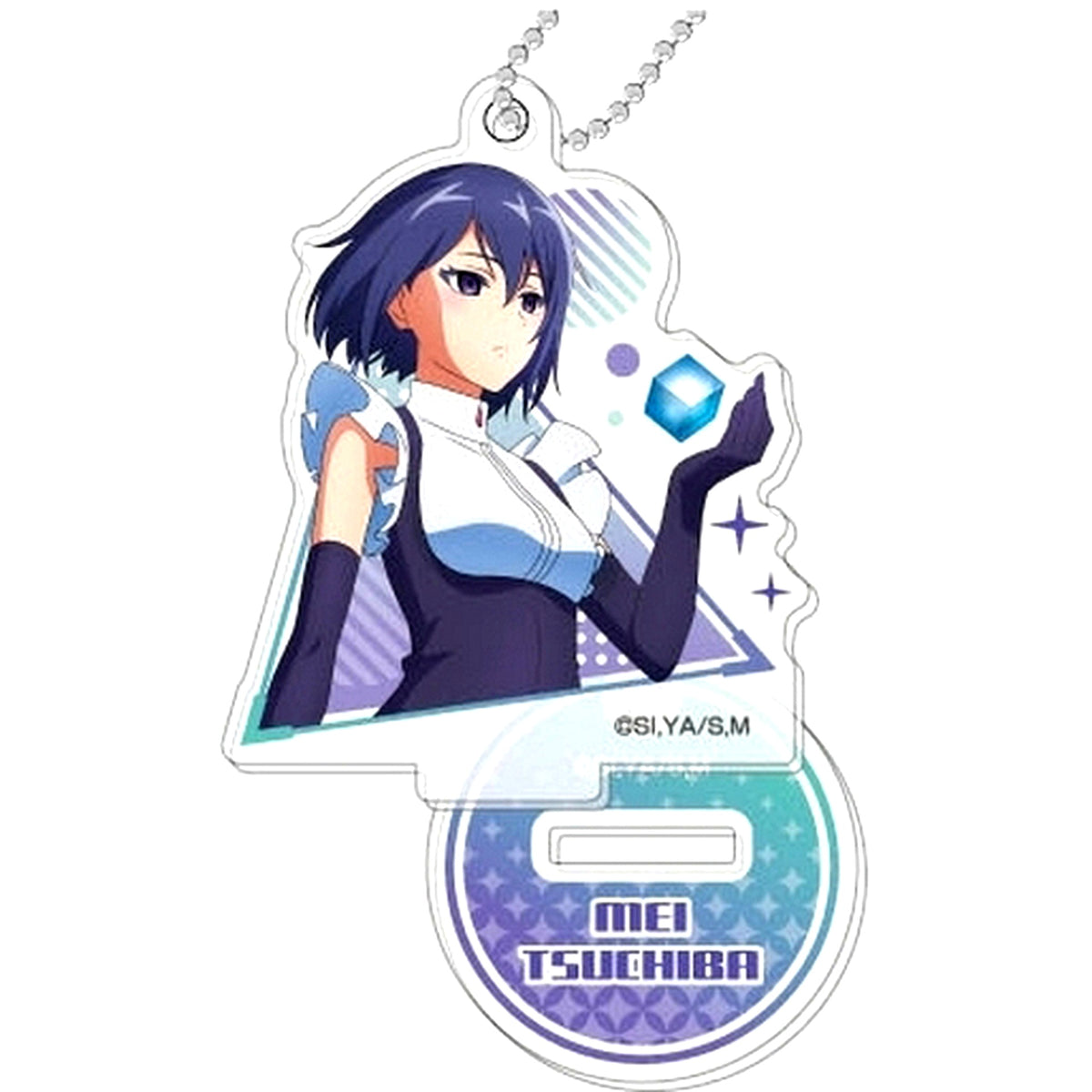 Mei Tsuchiba Magilumiere Magical Girls Inc. Stand Mini Acrylic Keychain [USED]