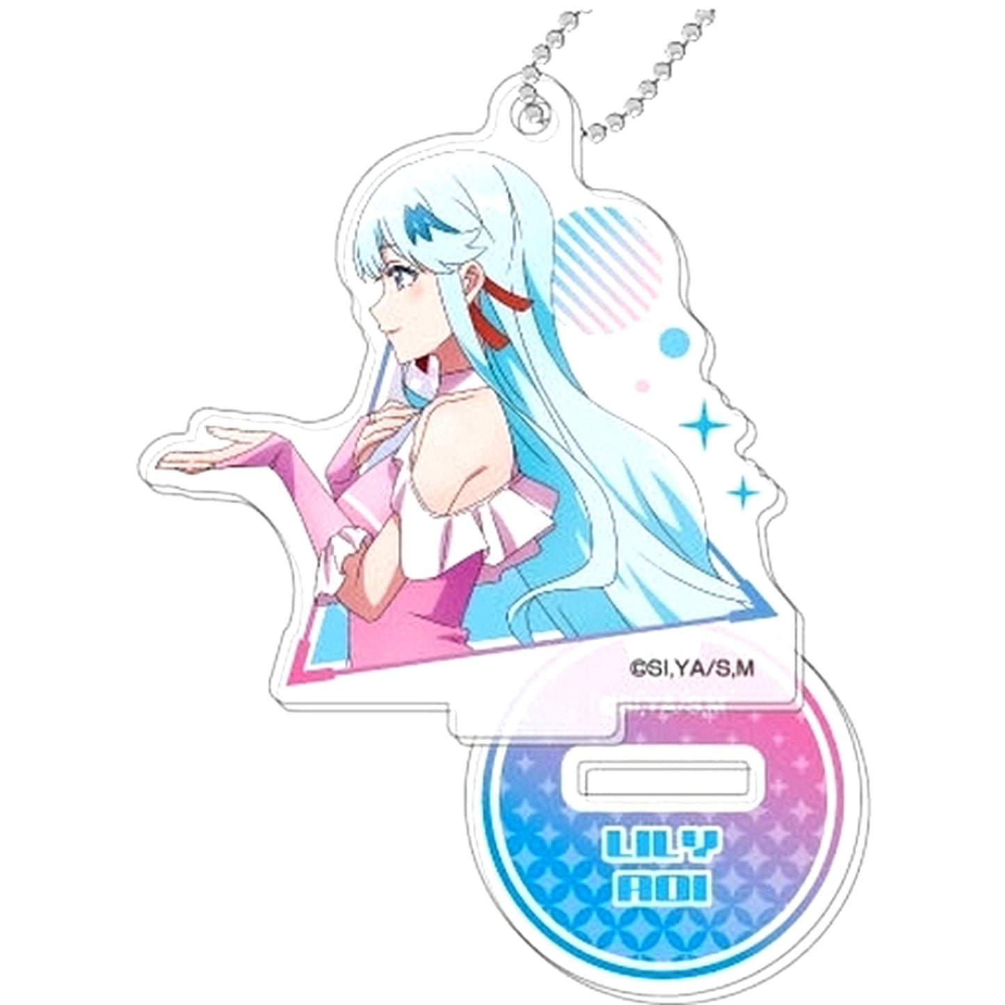 Lily Aoi Magilumiere Magical Girls Inc. Stand Mini Acrylic Keychain [USED]