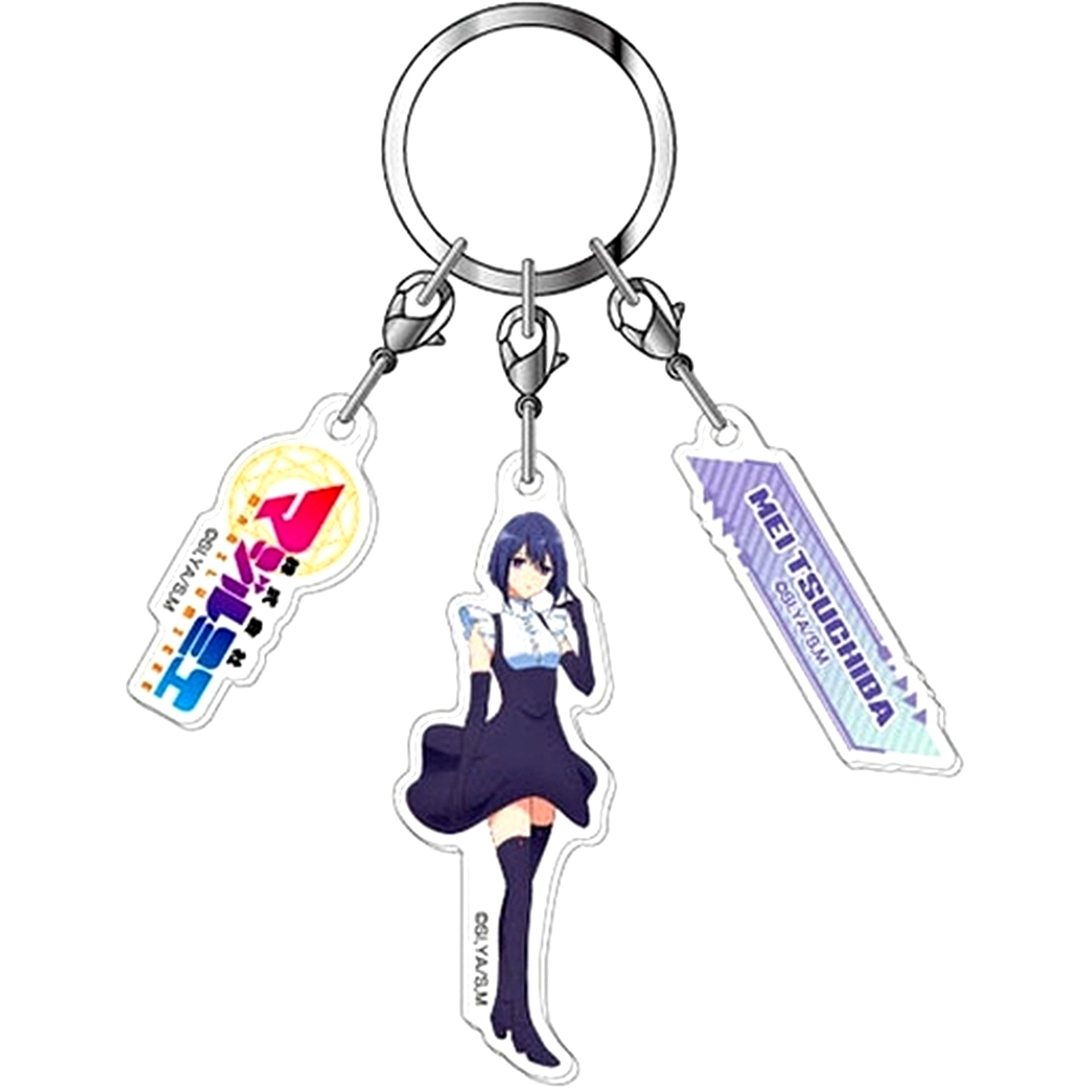 06. Mei Tsuchiba Magilumiere Magical Girls Inc. 3-Piece Acrylic Keychain [USED]