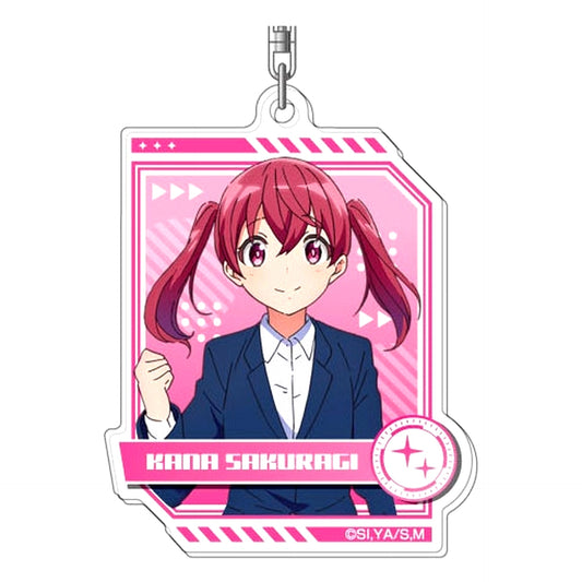 03. Kana Sakuragi B Magilumiere Magical Girls Inc. Acrylic Keychain [USED]