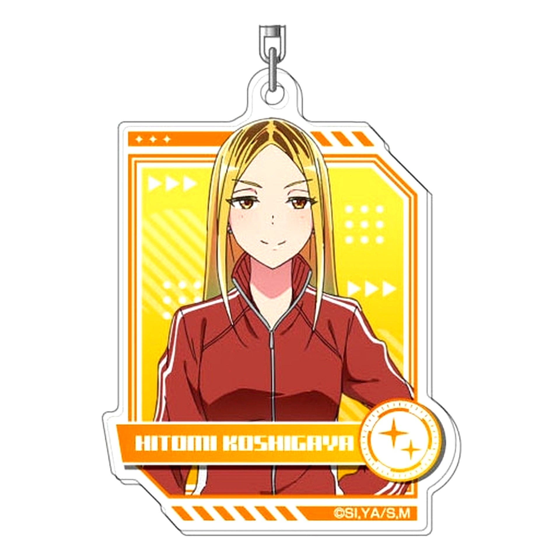 04. Hitomi Koshigaya B Magilumiere Magical Girls Inc. Acrylic Keychain [USED]