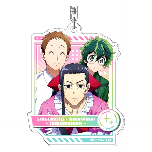 05. Shigemoto and Futakoyama and Midorikawa Magilumiere Magical Girls Inc. Acrylic Keychain [USED]