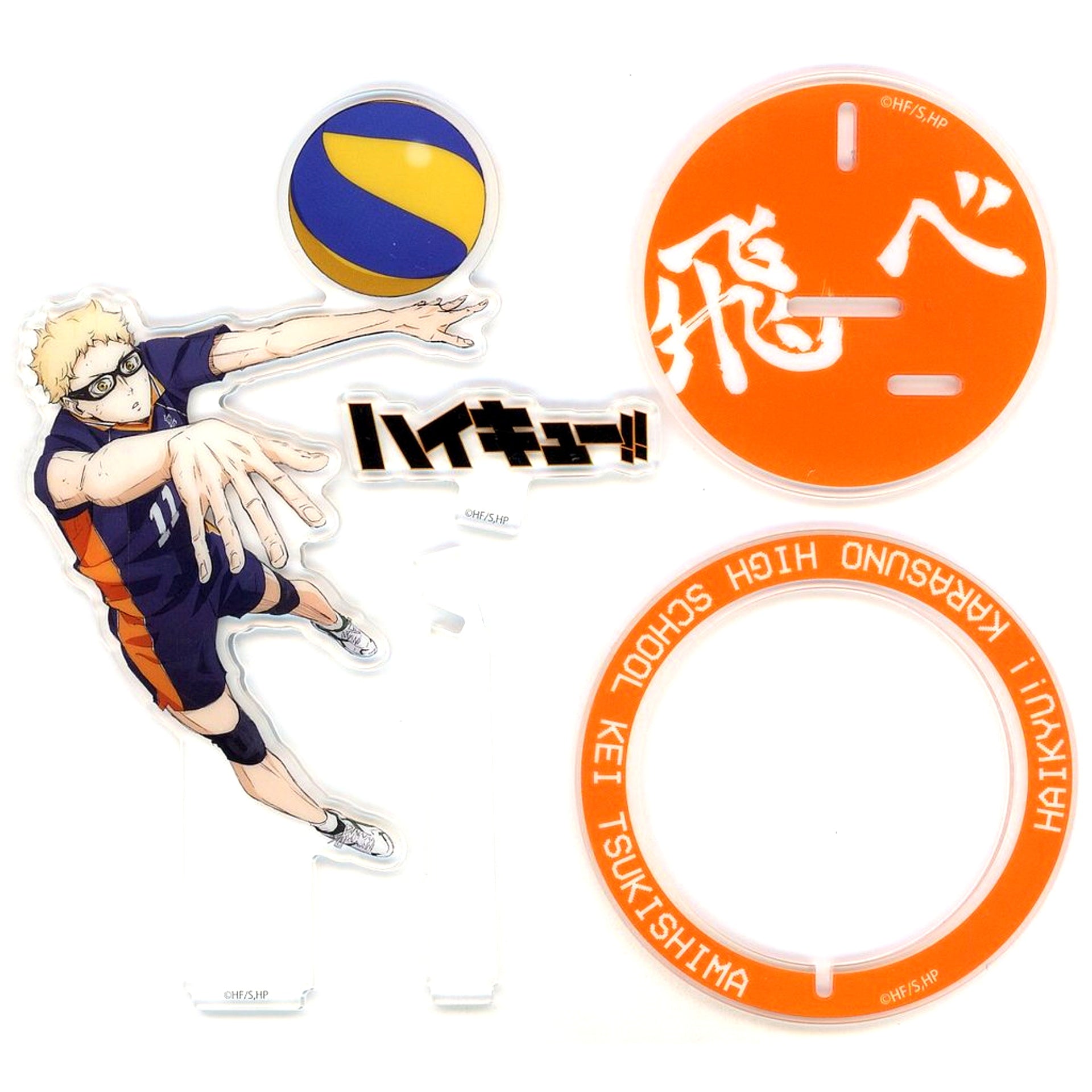 Kei Tsukishima Acrylic Stand Haikyu!! x Avail [USED]