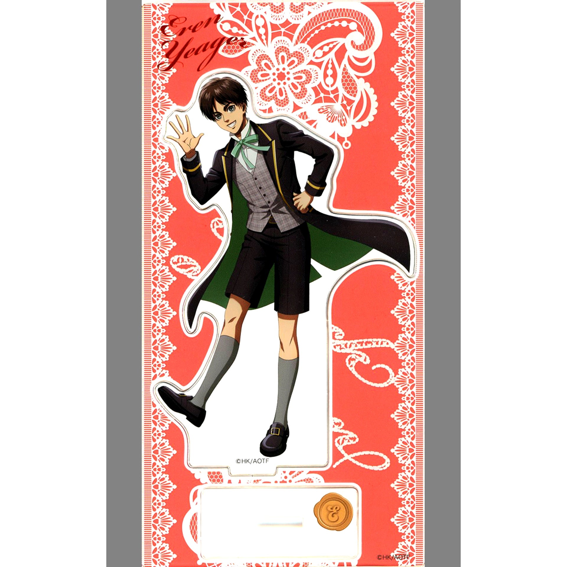 Eren Yeager Attack on Titan x Escrit Acrylic Stand [USED]