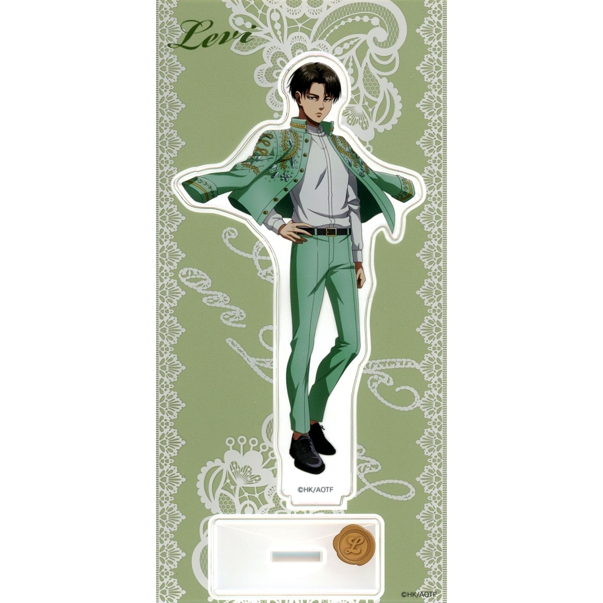 Levi Ackerman Attack on Titan x Escrit Acrylic Stand [USED]