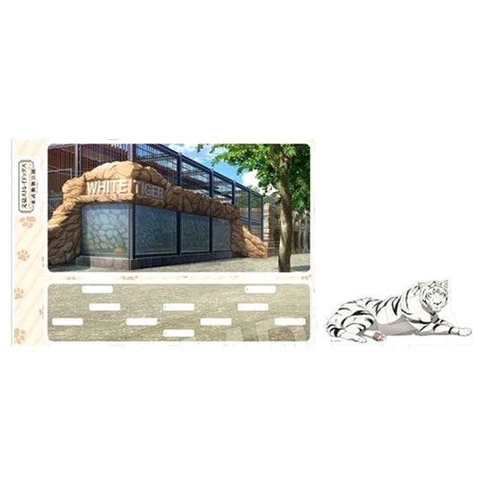 White Tiger Background Bungo Stray Dogs x Tobu Zoo Ver. Acrylic Diorama [USED]