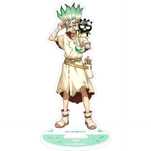 01. Senku Ishigami x Bad Badtz-Maru - Collabo Illustration Acrylic Stand Dr. Stone x Sanrio Characters [USED]