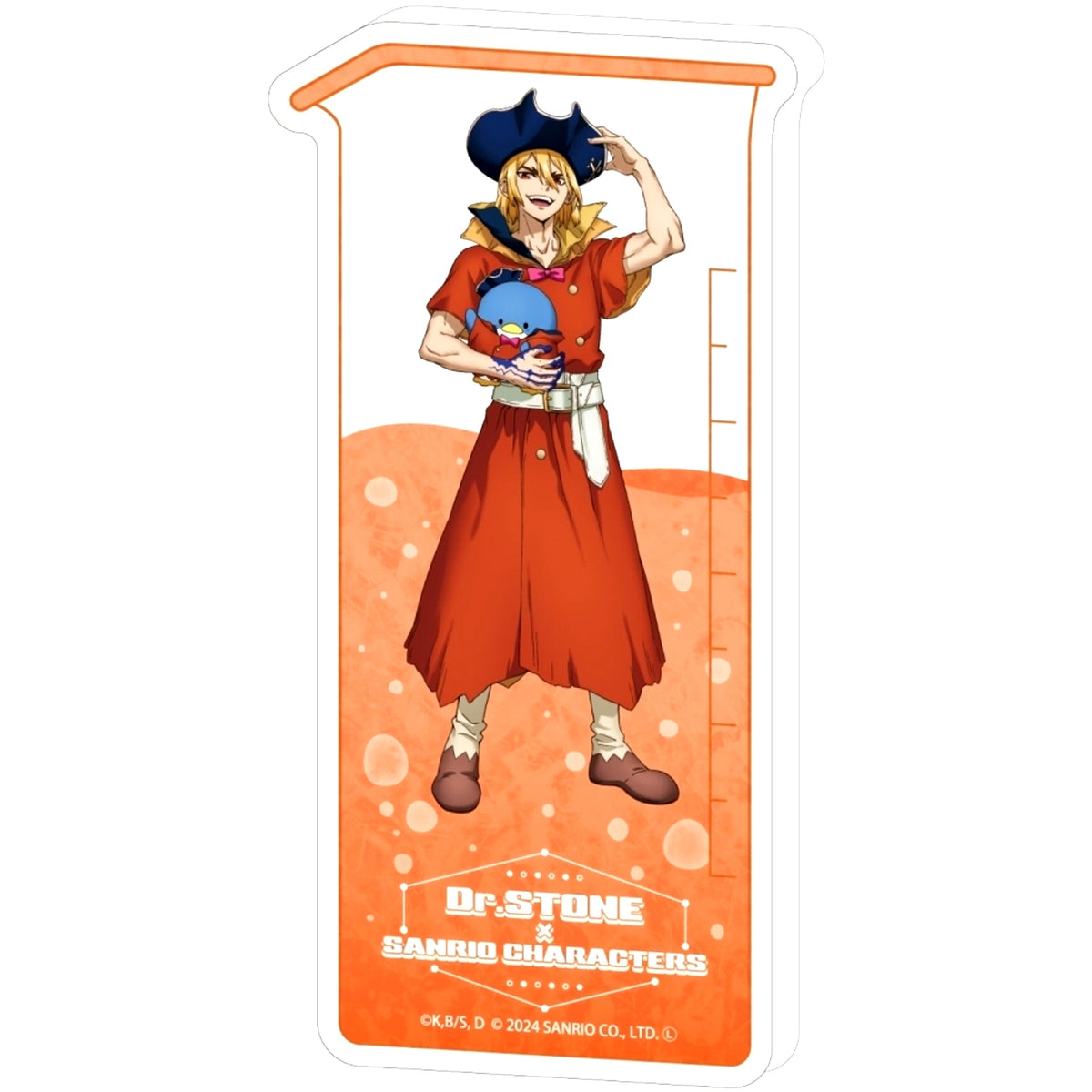 Ryusui Nanami x Tuxedosam 14. Collabo Illustration Dr. STONE x Sanrio Characters Collection Bottle [USED]